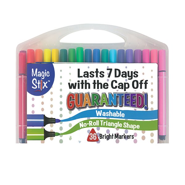 Magic Tri Stix (36 Colors; Cap off for 7 days)