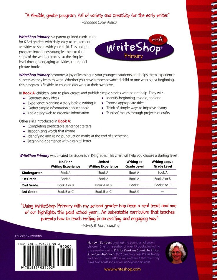 WriteShop Primary A Book Set (Grade 1)