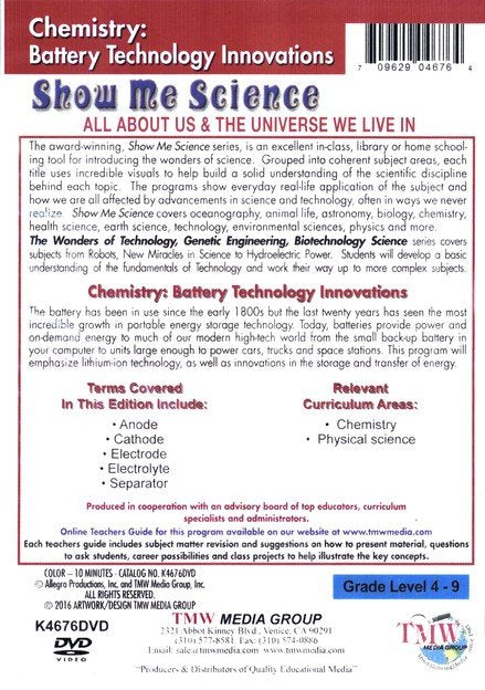 Chemistry: Battery Technology Innovations