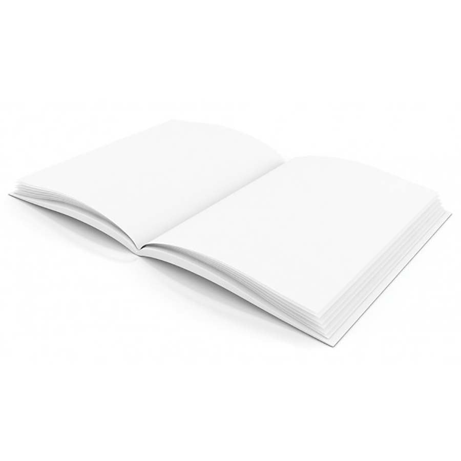 Hardcover Blank Book 6x8 Portrait