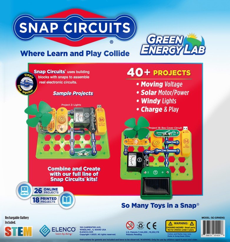 Snap Circuits Green Energy Lab