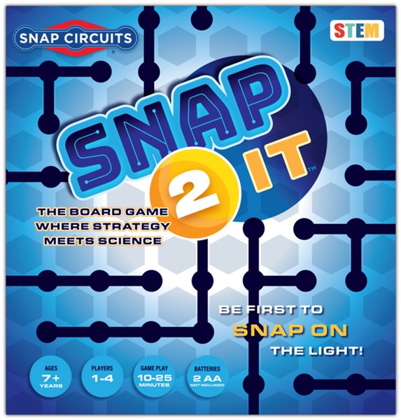 Snap Circuits Snap 2 It Board Game