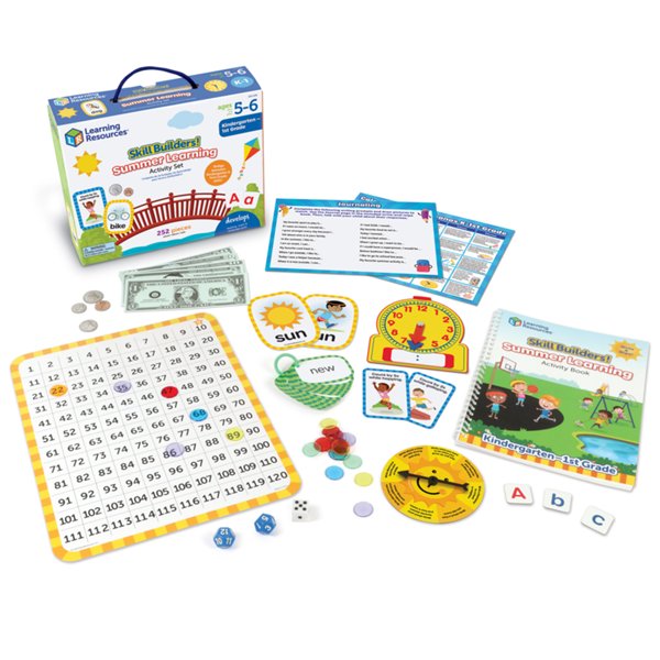 Skill Builders! Summer Learning Activity Set: Kindergarten - 1st Grade