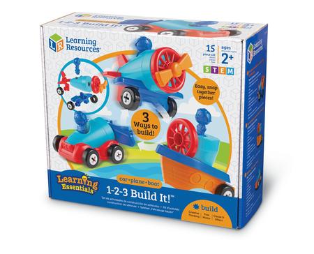 1-2-3 Build It Car-Plane-Boat