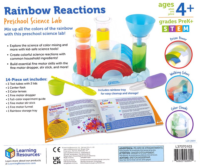 Preschool Science Rainbow Lab