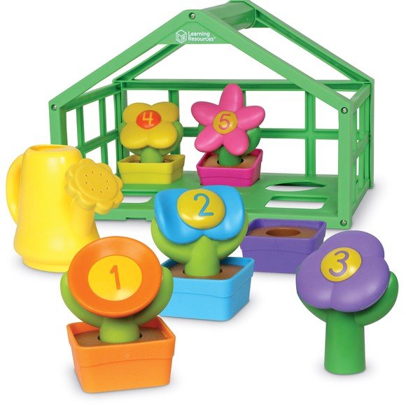 Growing Greenhouse Color and Number Playset