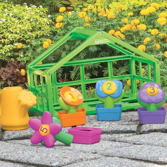 Growing Greenhouse Color and Number Playset