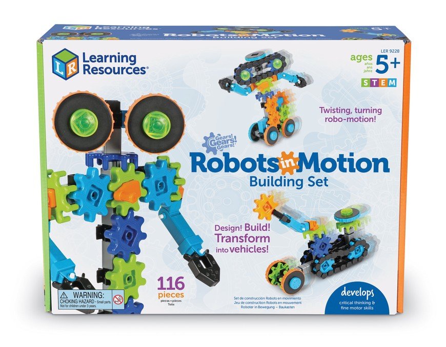 Gears! Gears! Gears! Robots in Motion