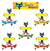 Pete the Cat Groovy Classroom Jobs Mini Bulletin Board