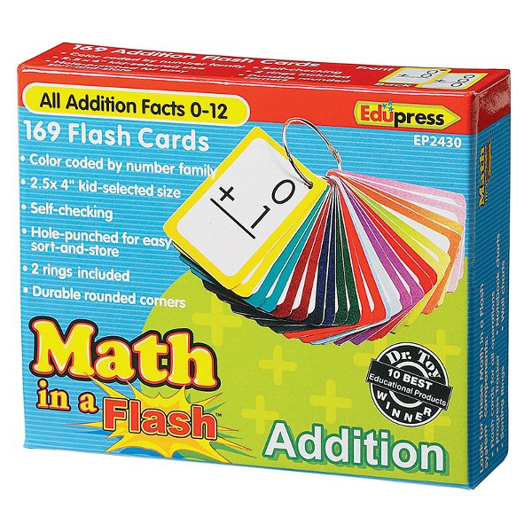 Math in a Flash Flashcards: Multiplication