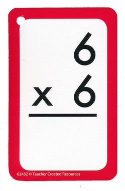 Math in a Flash Flashcards: Multiplication