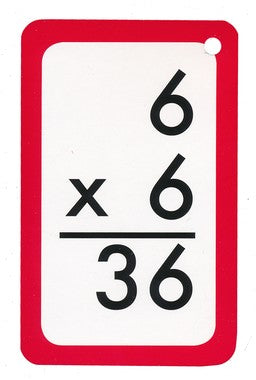 Math in a Flash Flashcards: Multiplication