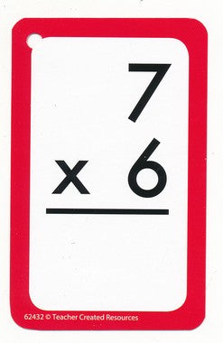 Math in a Flash Flashcards: Multiplication