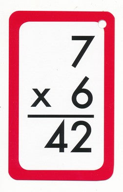 Math in a Flash Flashcards: Multiplication