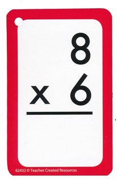 Math in a Flash Flashcards: Multiplication