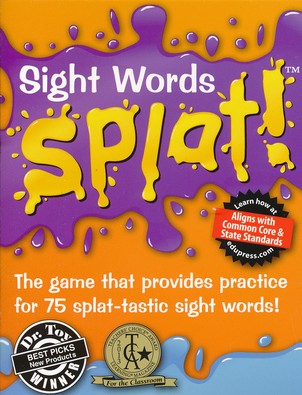 Sight Words Splat! Game, Grades 1-2