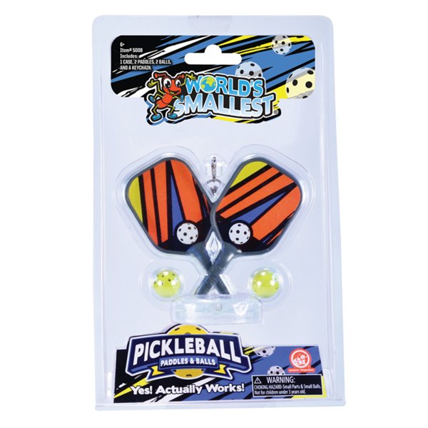 World's Smallest Pickleball (Assorted)