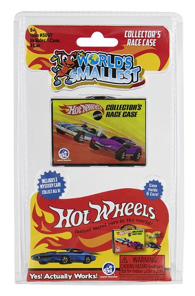 World's Smallest Hot Wheels Carry Case