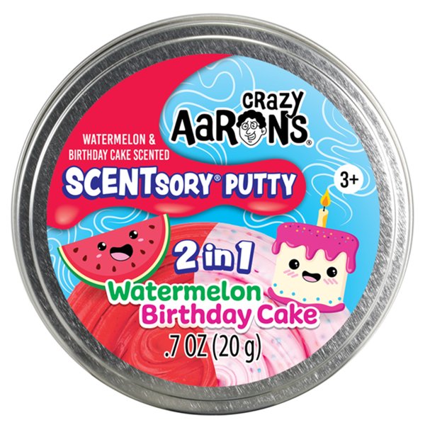 Watermelon Birthday Cake 2-in-1 SCENTsory Putty