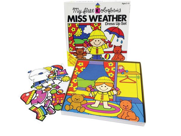 Miss Weather Colorforms Set