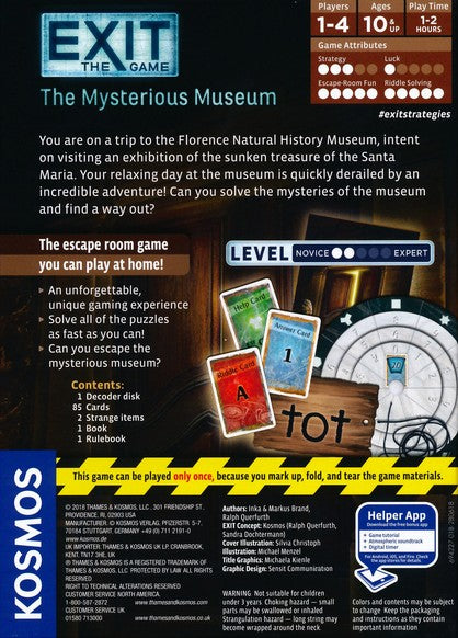 EXIT: The Mysterious Museum