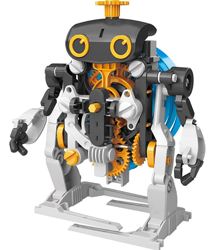 Springbots: 3 in 1 Spring-Powered Machines