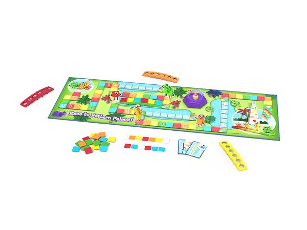 Numberblocks Race to Pattern Palace Board Game