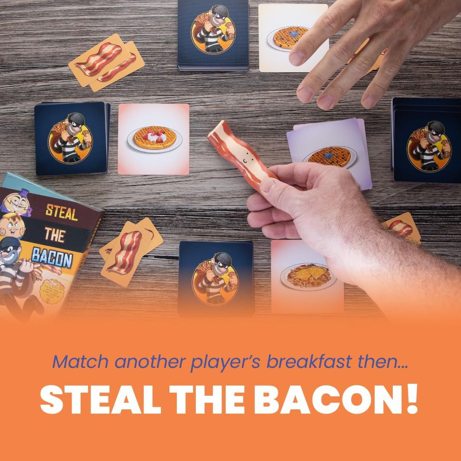 Steal The Bacon Card Game