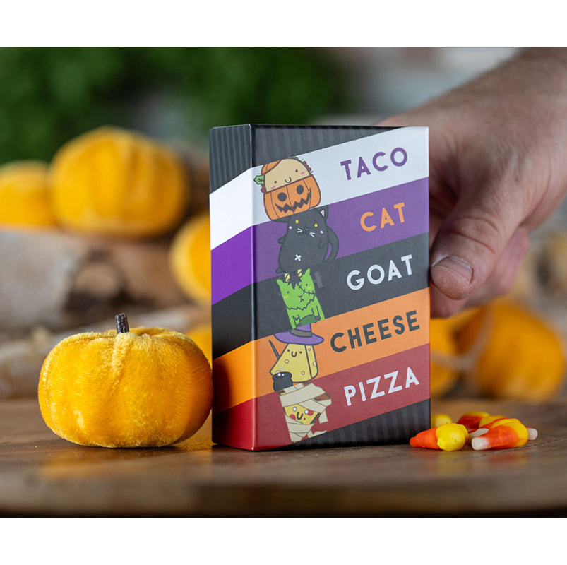 Taco Cat Goat Cheese Pizza Halloween Edition Card Game