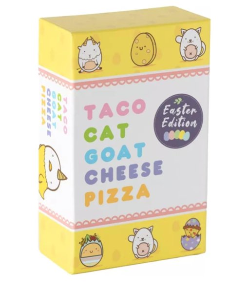 Taco Cat Goat Cheese Pizza Easter Edition Card Game