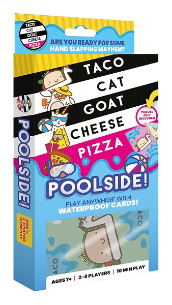 Taco Cat Goat Cheese Pizza Poolside Edition Card Game