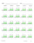 Channie's One Page A Day Double Digit Math Practice (Grades 1-3)