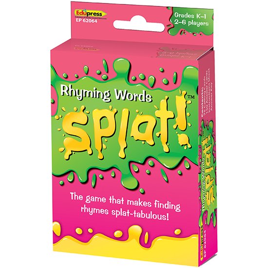 Splat Game: Rhyming Words