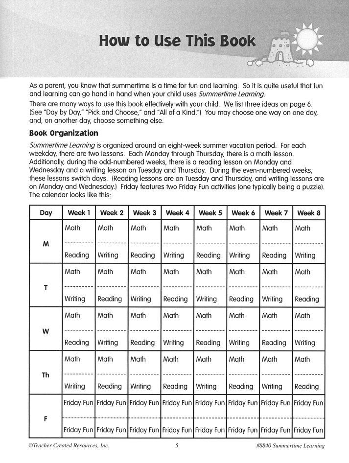 Learning at Home PreK Kit