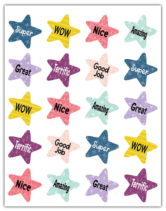 Oh Happy Day Star Rewards Stickers