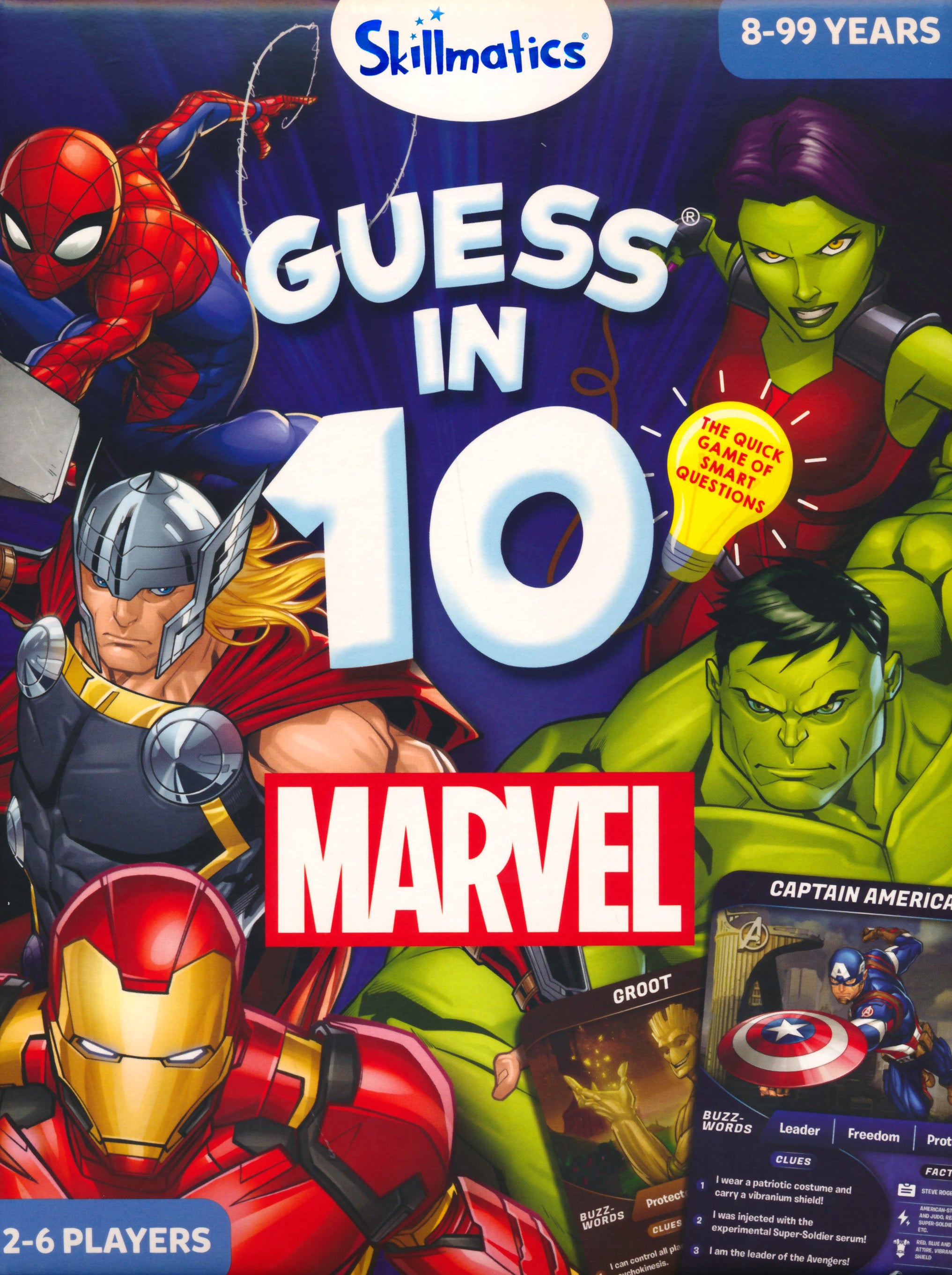 Guess In 10 Marvel Game