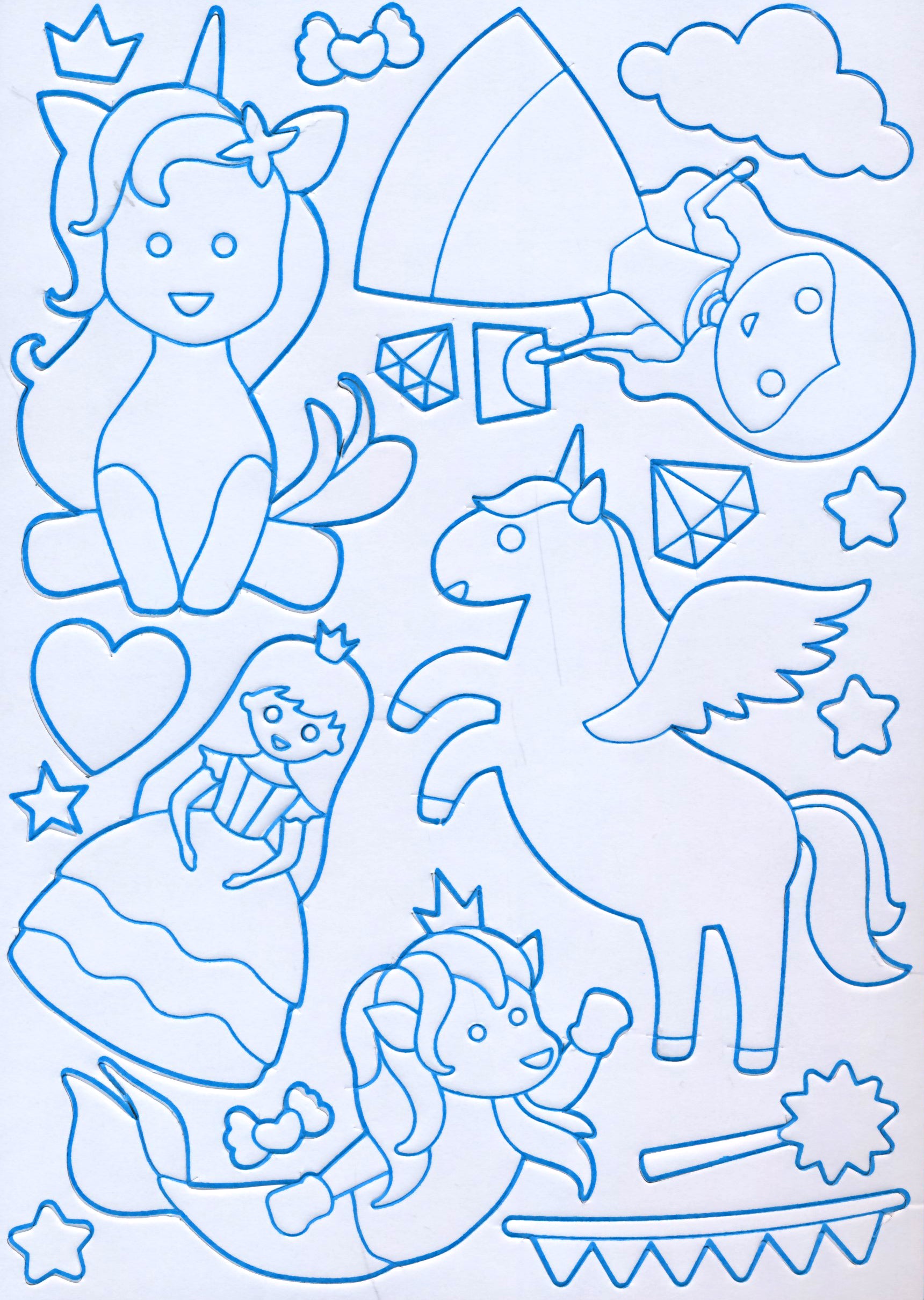 Foil Fun - Unicorn & Princess