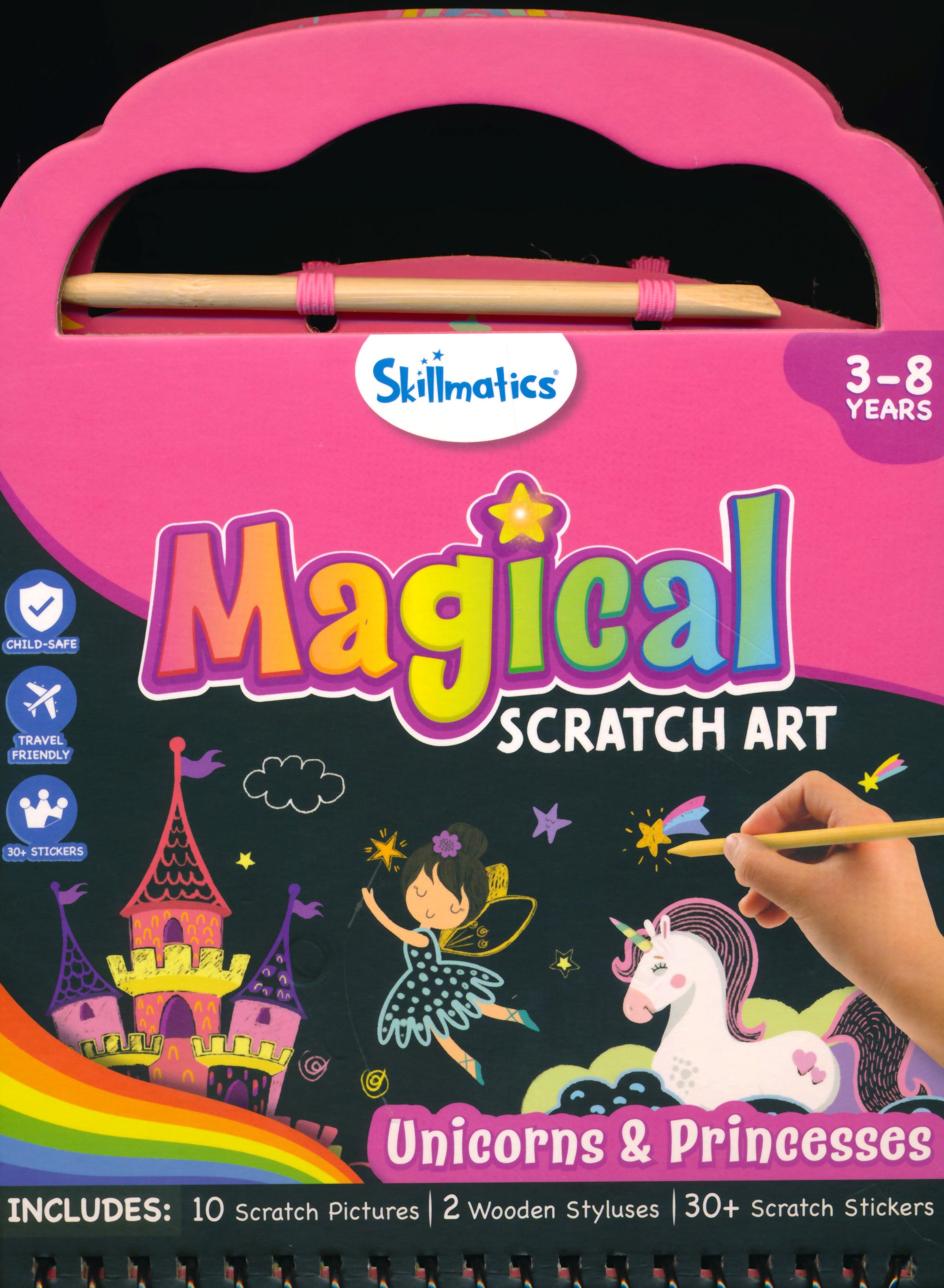 Magical Scratch Art - Unicorns and Princesses