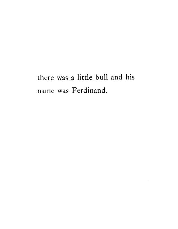 The Story of Ferdinand