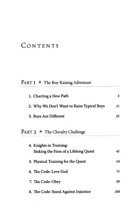 Knights in Training: Ten Principles for Raising Honorable, Courageous, and Compassionate Boys