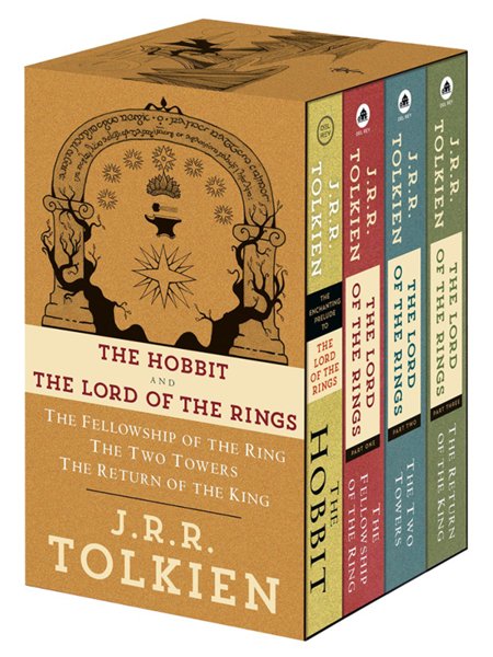 The Hobbit & Lord of the Rings 4 Vol. Boxed Set