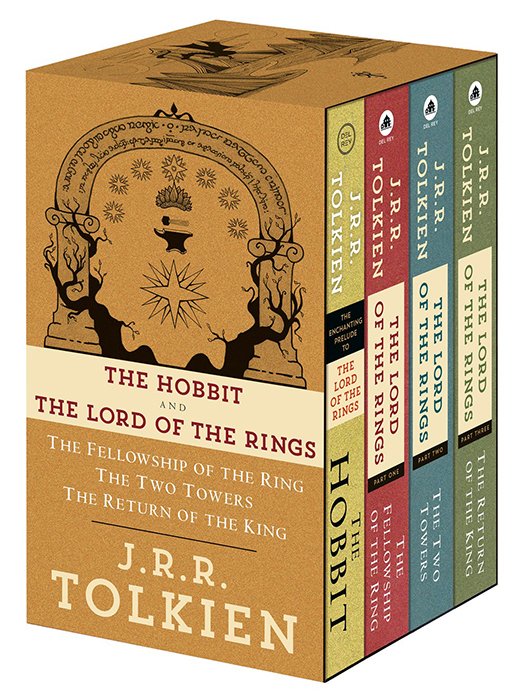 The Hobbit & Lord of the Rings 4 Vol. Boxed Set