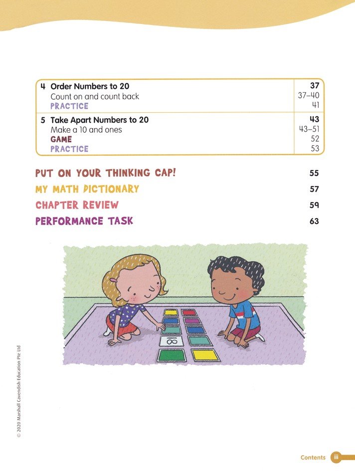 Math in Focus Student Edition Volume B Grade K