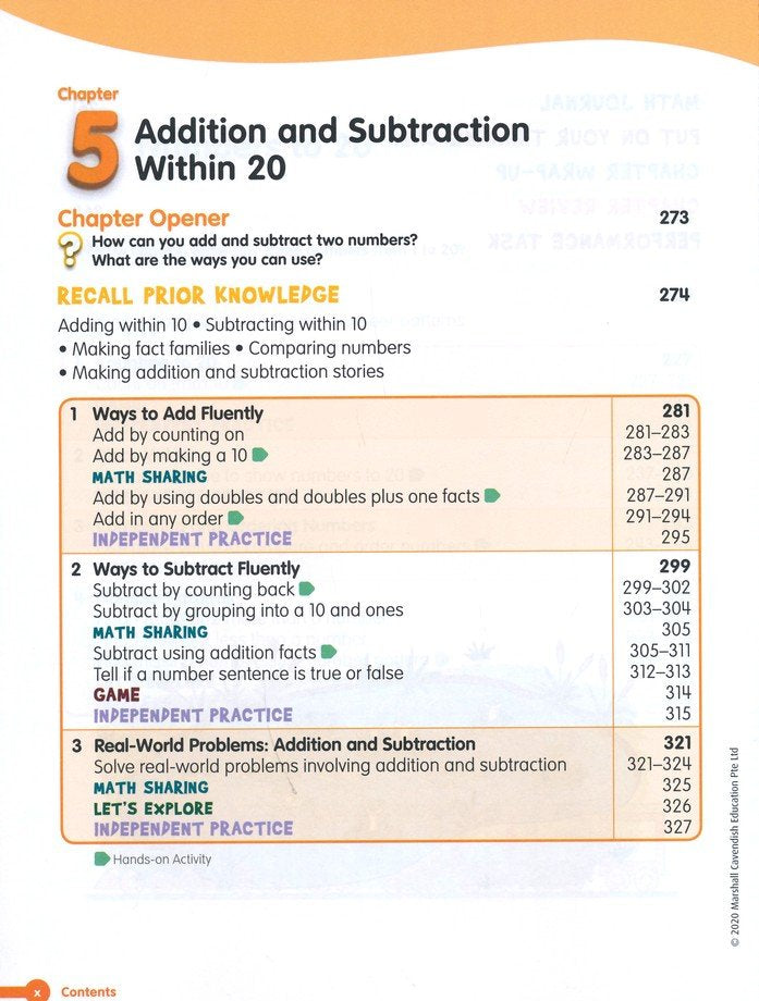 Math in Focus Student Edition Volume A Grade 1