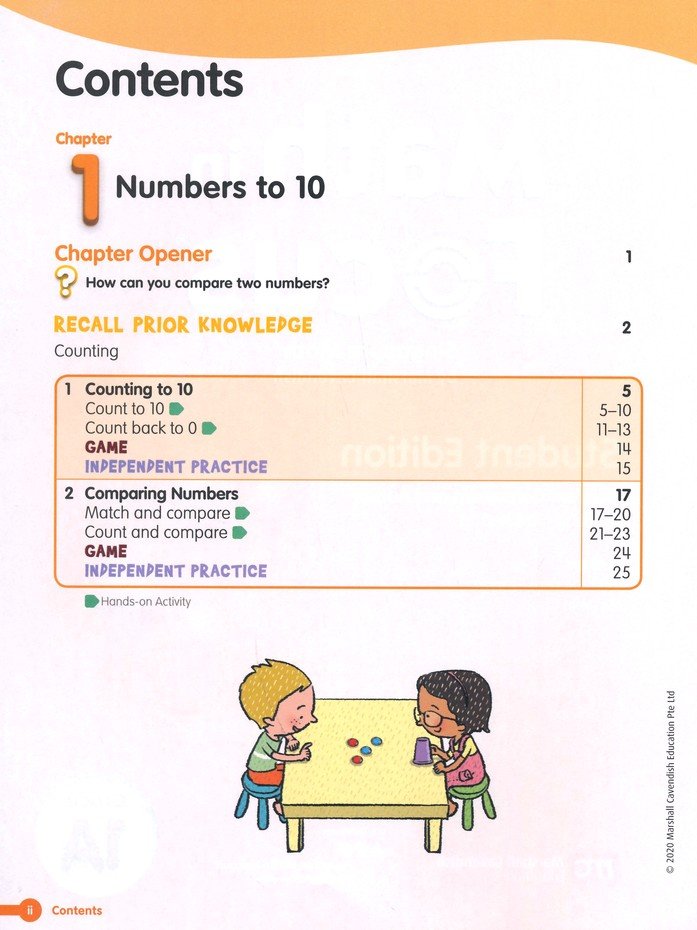 Math in Focus Student Edition Volume A Grade 1