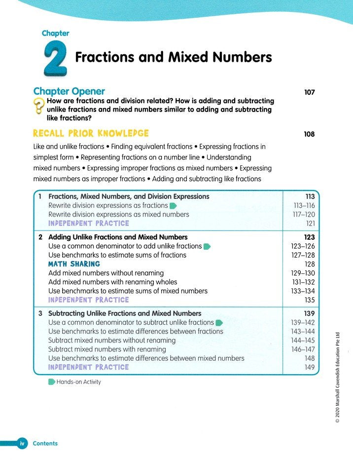 Math in Focus Student Edition Volume A Grade 5