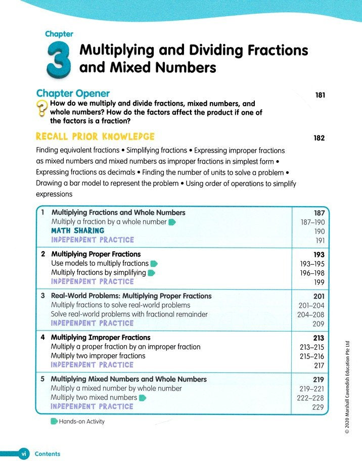 Math in Focus Student Edition Volume A Grade 5