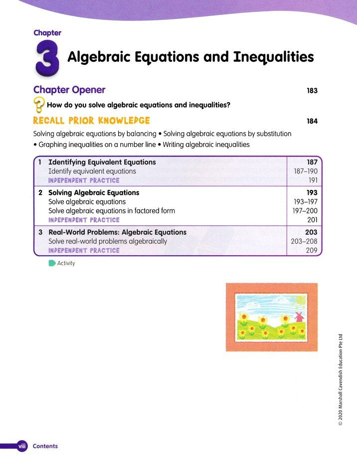 Math in Focus Student Edition Volume A Accelerated (Grades 7-8)