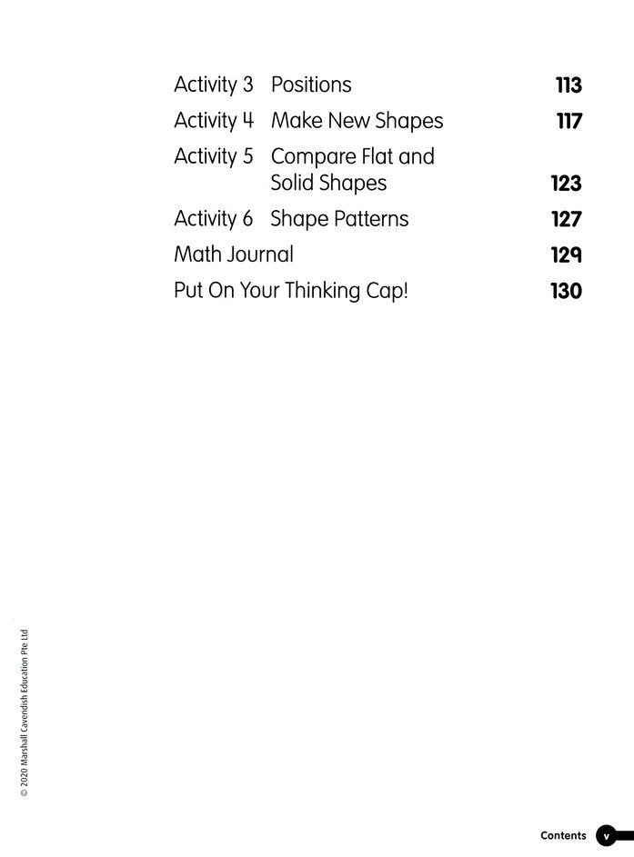 Math in Focus Extra Practice and Homework Volume A   Grade K