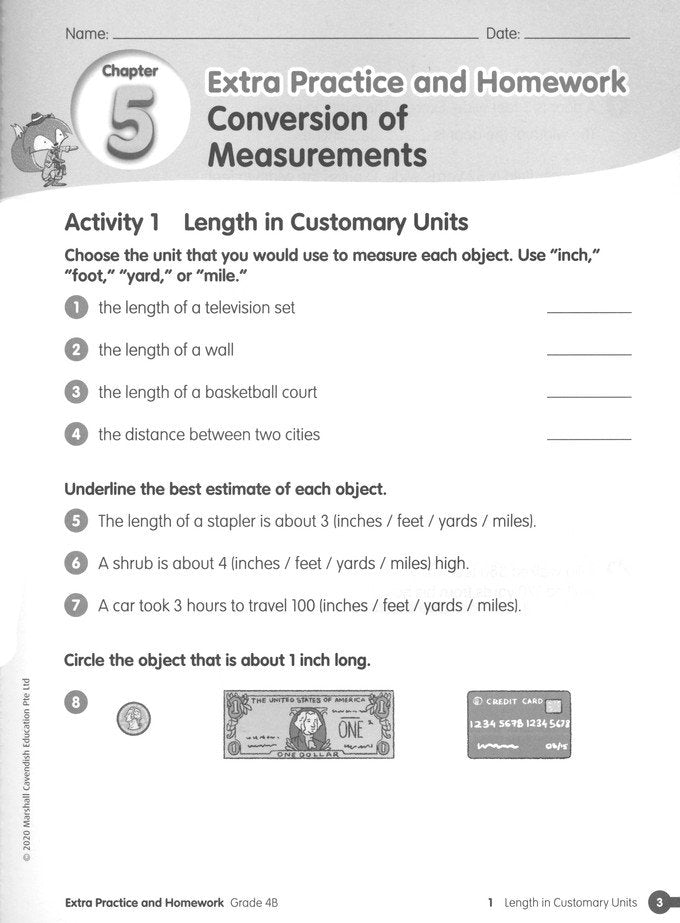 Math in Focus Extra Practice and Homework Volume B  Grade 4